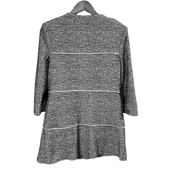 Cabi The Times Black White Jacket Blazer Cardigan Women’s Size S - Picture 2 of 6
